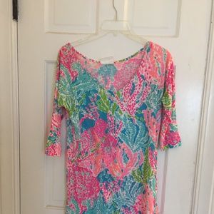 Lily Pulitzer Coral Dress! Sz. XS